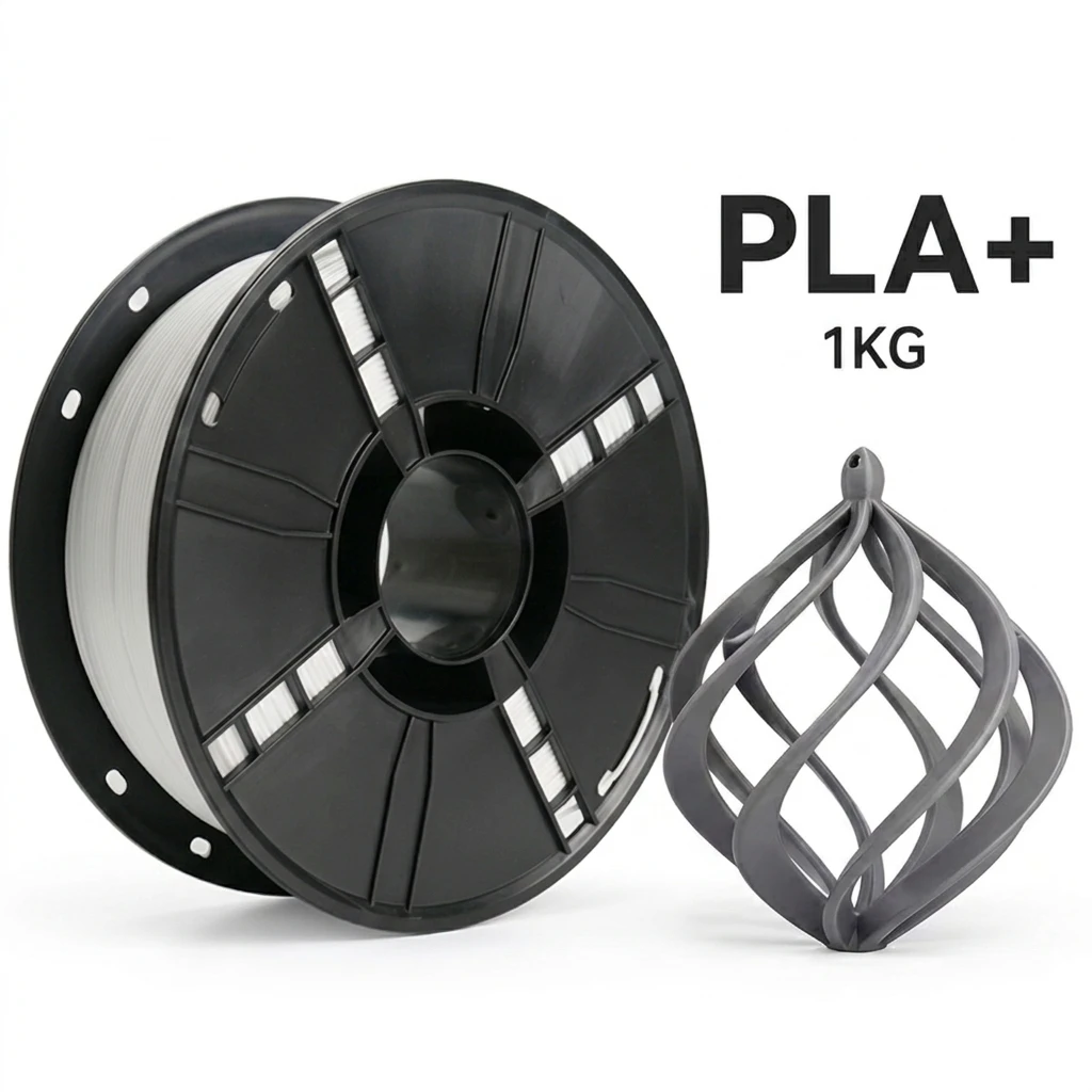 High Strength PLA+ 3D Printing Filament 1.75mm, Professional Toughness