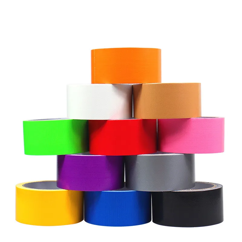 Custom Printed Waterproof PE Duct Tape Single Sided Acrylic Adhesive Pressure Sensitive Masking Tape Option