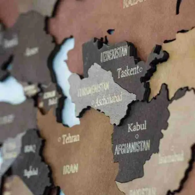 3d Wooden World Map With Light Home Office Decoration Wall Art Large Wooden Map of the World