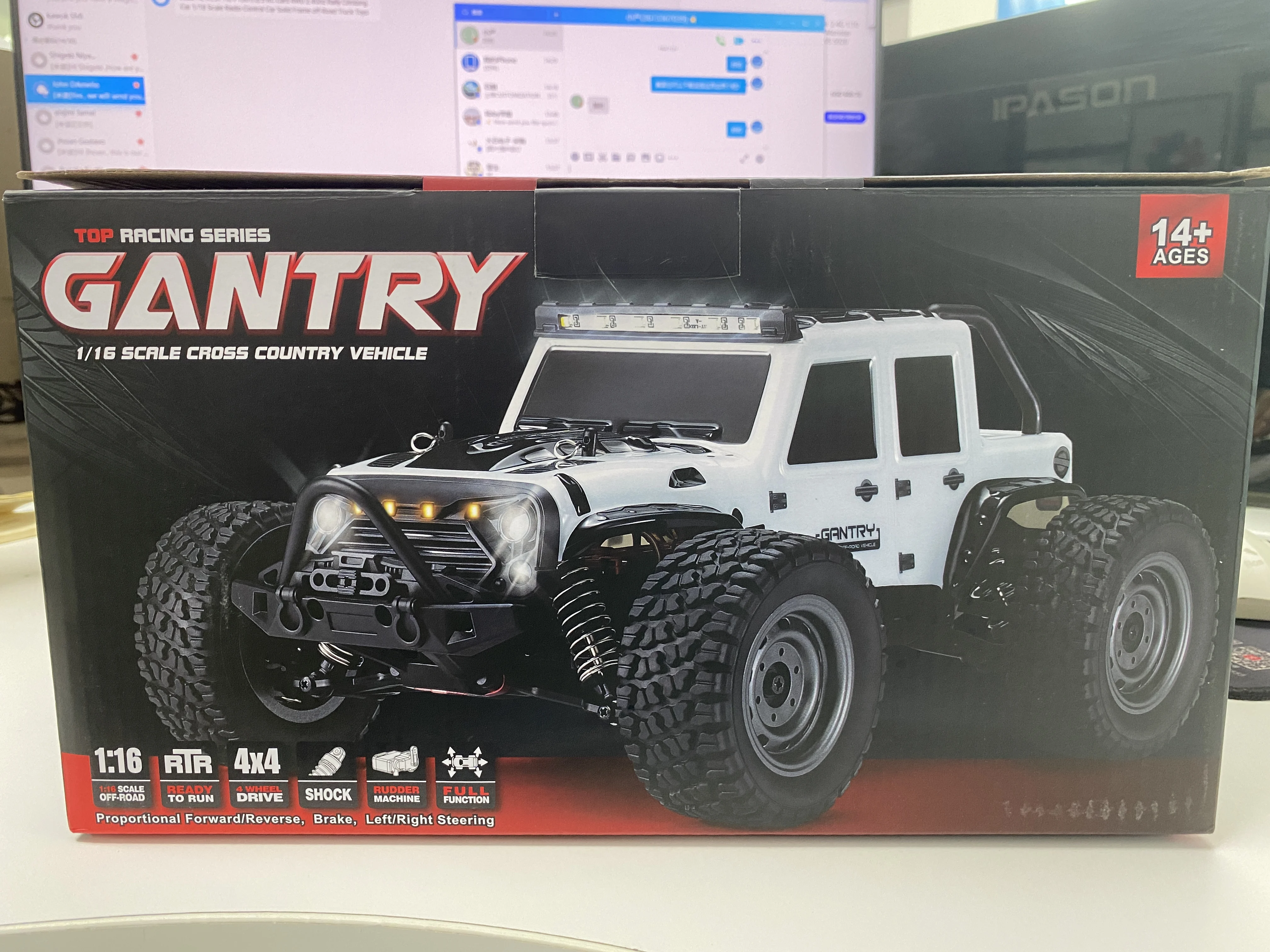 2022 HOSHI GANTRY RC Car - High-Speed 4-Wheel Drive Vehicle