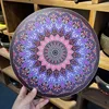 29cm - Back Galactic Black Hole+Front Purple Flower