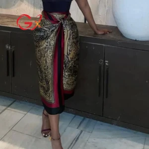 GX11908 Fashion Summer 2026 Clothing Boutique Ladies Street Wear Cardigan Style Casual Ladies Elegant Long Women Skirt