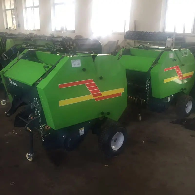 Round Mini Hay Balers Motorized High Efficiency Compact Farm Equipment ...