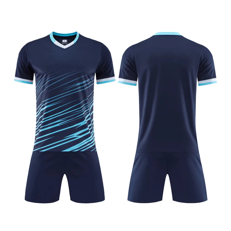 dark blue football kits