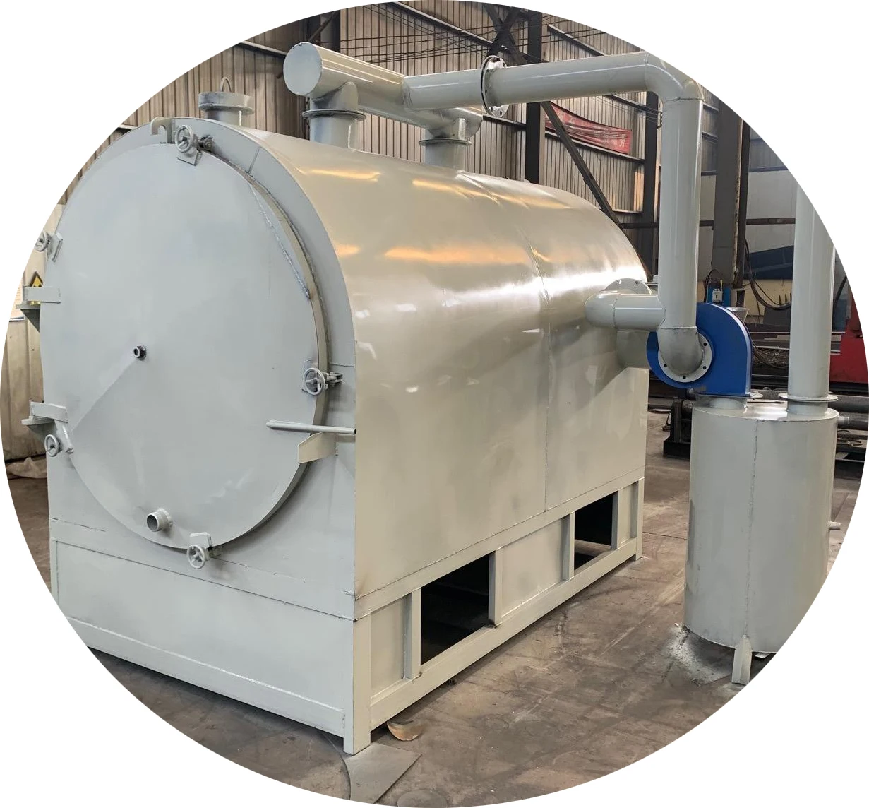 Печь для производства древесного угля Машина Для Брикетирования Филиппины