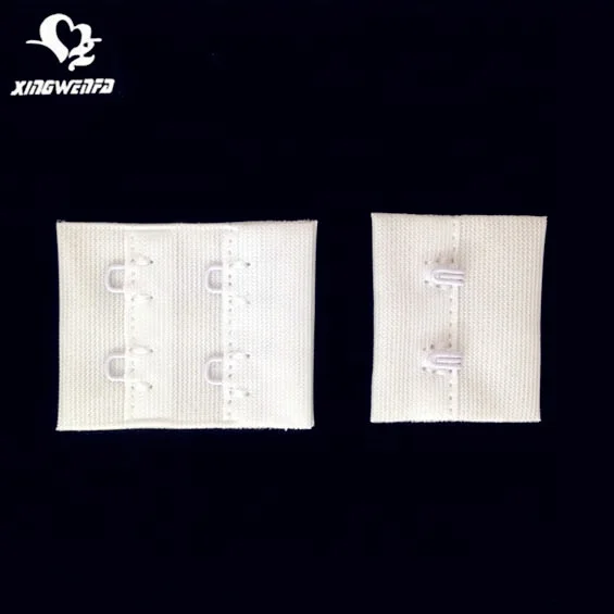 Аксессуары для нижнего белья 2*2 32 мм полиэфирный белый крючок бюстгальтера и лента