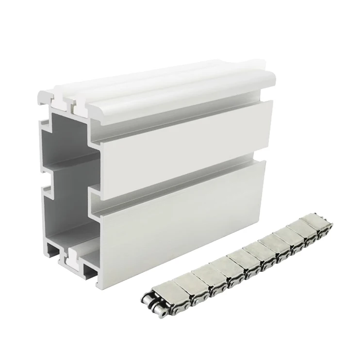 4582 Aluminum Profile Chain Type Translation Machine Aluminum Guide Rail 08B-U2 Cover Plate Chain Transfer Machine Accessories