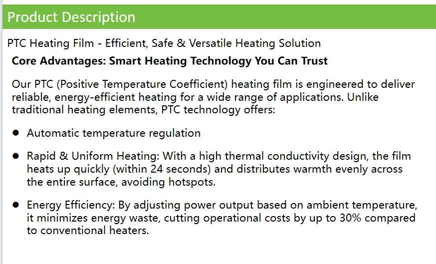Ptc Heater, Electric - detail 2