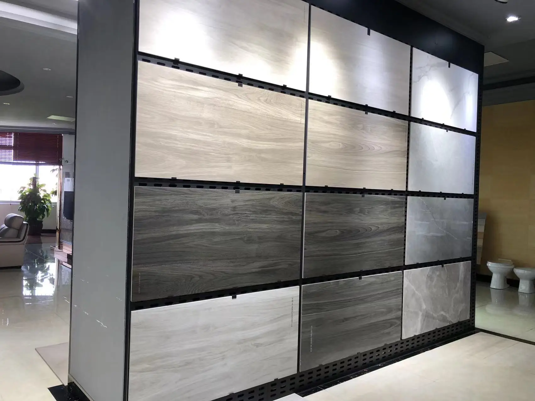 Grey Beige Polished Ceramic Floor Tile Marble Tiles Ceramic 600x600