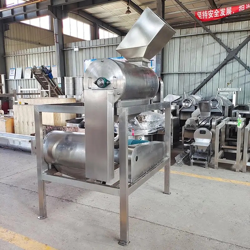 Aloe Vera Pulp Extraction Machine Bleach Cleaner Coconut Milk Juice Extracting Machine