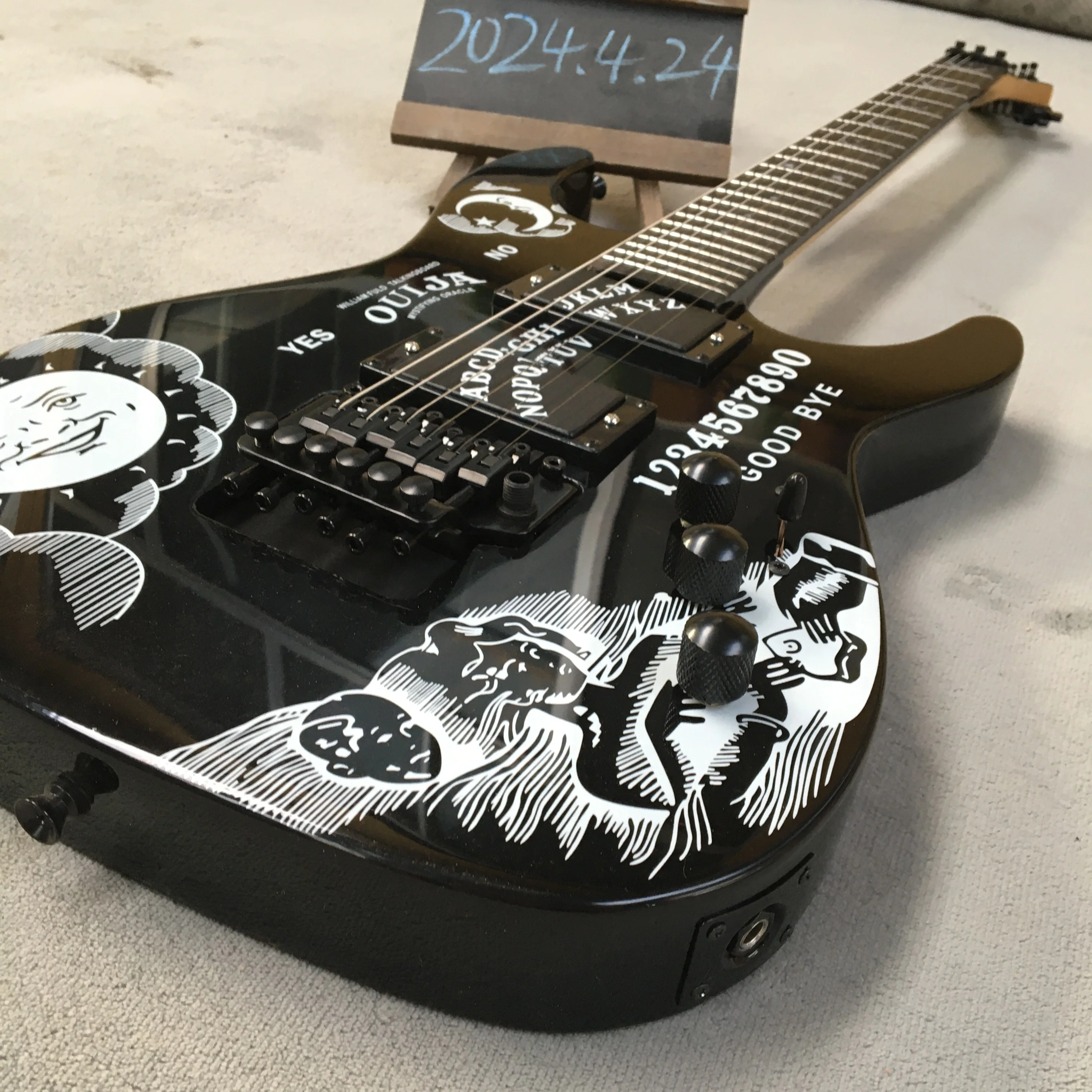 Shop Our Customized KH-2 2009 Ouij Black Kirkham.ett Electric Guitar