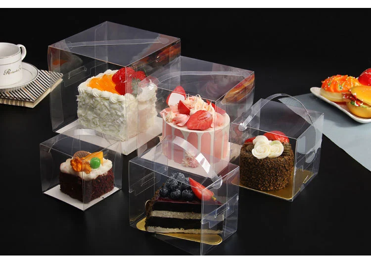 Custom Low Luxury Birthday Fourinch Clear Box Portable Transparent
