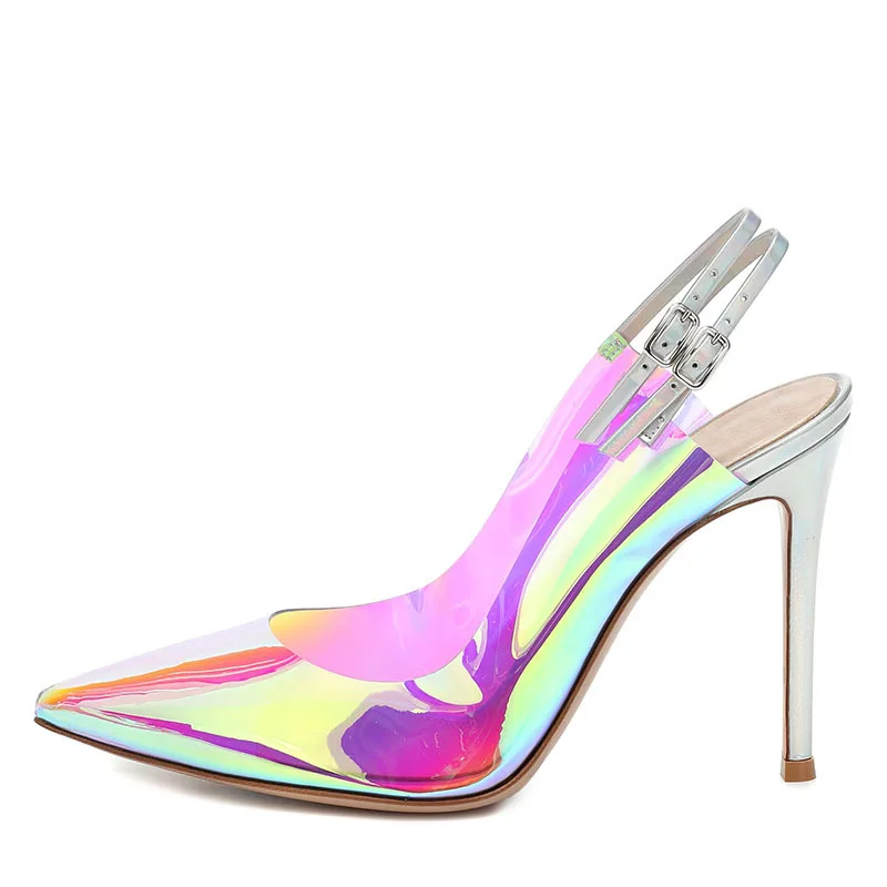 Amazon.com: YXQ002 33-45 tacones altos blanco iti colorido señora sexy  mujeres bombas primavera boda fiesta mujer zapatos : Ropa, Zapatos y Joyería