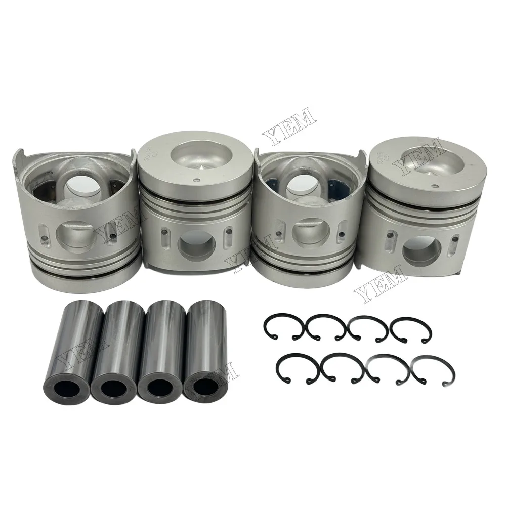 Piston Kit ME012928 ME012901 Fit for Mitsubishi 4D34 Engine