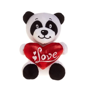 OEM Custom Plush Stuffed Toys Giant Panda Bear for Valentine's Day PP Cotton Filled Animal Stuffed Gift