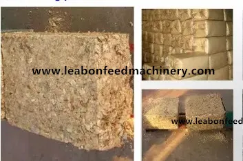 Automatic Hay Chips Packing Machine Automatic Wood Shaving Baler Sawdust Baling Compressor Machine for Sale