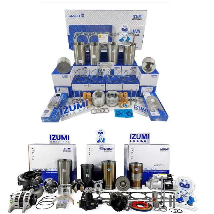 IZUMI ORIGINAL ISF2.8 ISF3.8 Overhaul Rebuild Kit Diesel Engine Parts For CUMMINS