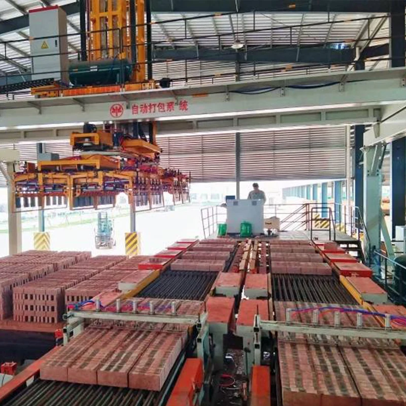 Red Brick Making Machinery Automatic High Performance Clay Vacuum Clay Brick Extruder Production Line