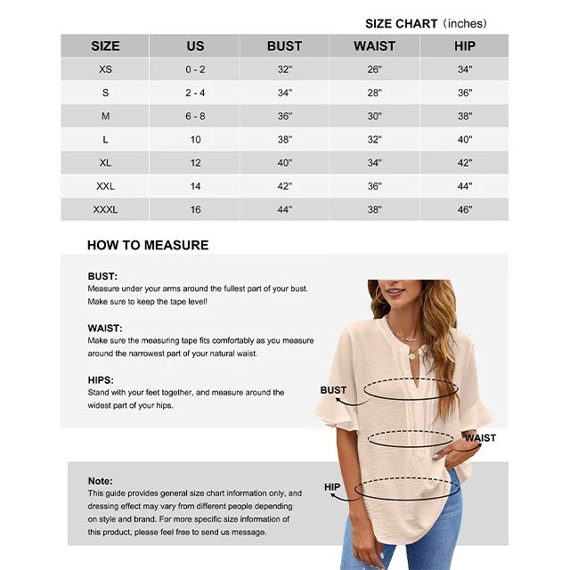 Customized Wholesale White Summer Ruffle Short Sleeve Shirt V Neck Tops ...