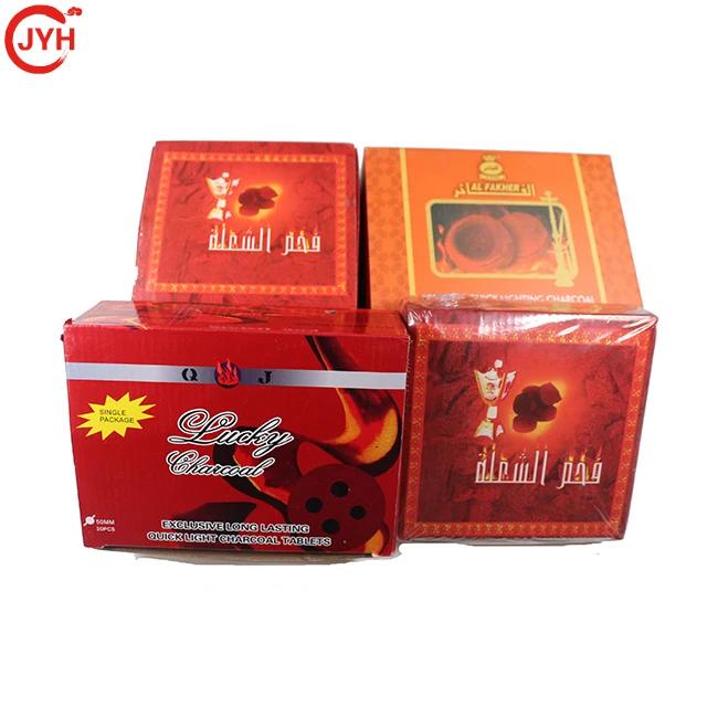 33mm Round Quick Light Charcoal Tablets Charcoal  Hookah Coal Shisha Charcoal Incense  Briquette
