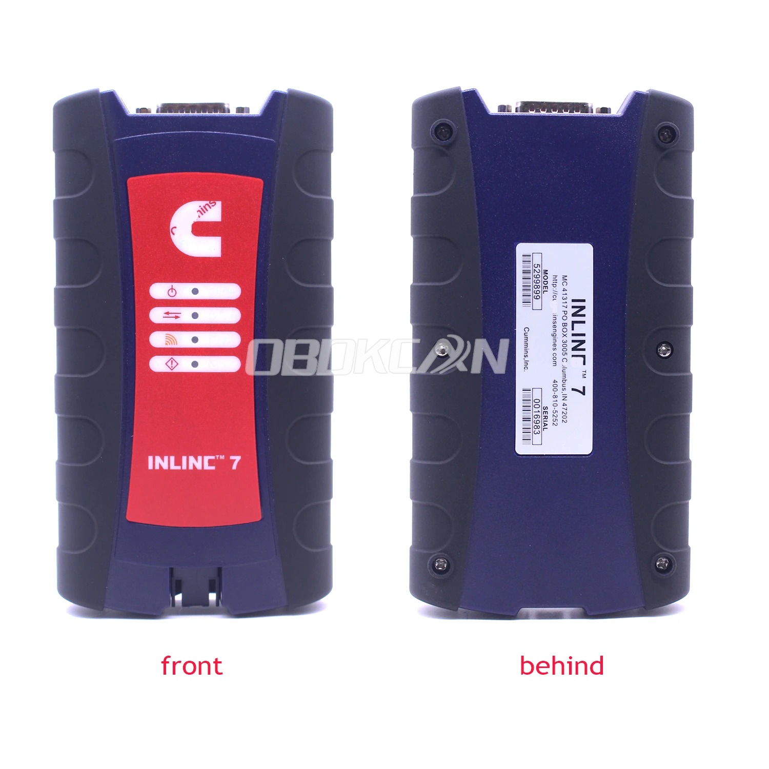 ForC-ummins INLINE 7 Data Link Adapter for Trucks Diagnostic Tool with Inline7 Newest V8.7 Software for C-ummins Inline7