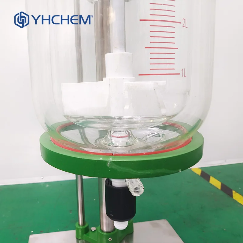 5 Liter Lab Pilot Scale Reactor Glass Bioreactor