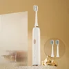 Rechargeable version - Simple white [Includes two brush heads]