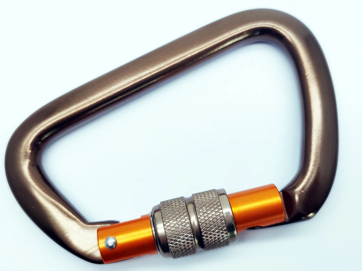 Aluminum Carabiner 25KN Professional Manufacturer Ultra-Light Locking Carabiner Industrial Personal Safety