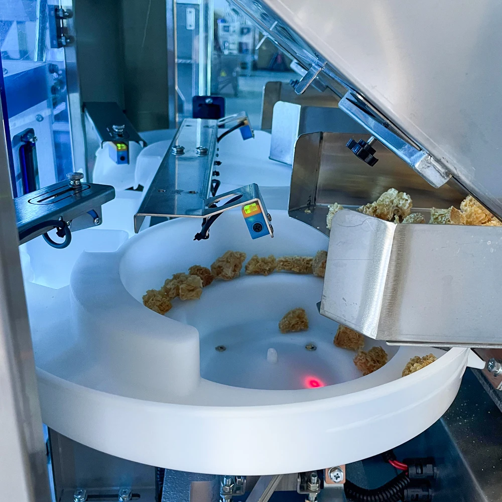 Small Packet Gummy Soft Candy Counting Collating Bagging Machine Snacks Packing Machines