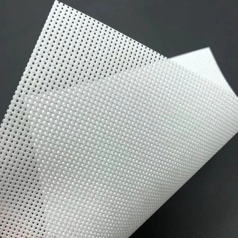 PVC Coated Mesh Roller Blinds Window Sunscreen Curtain Fabric