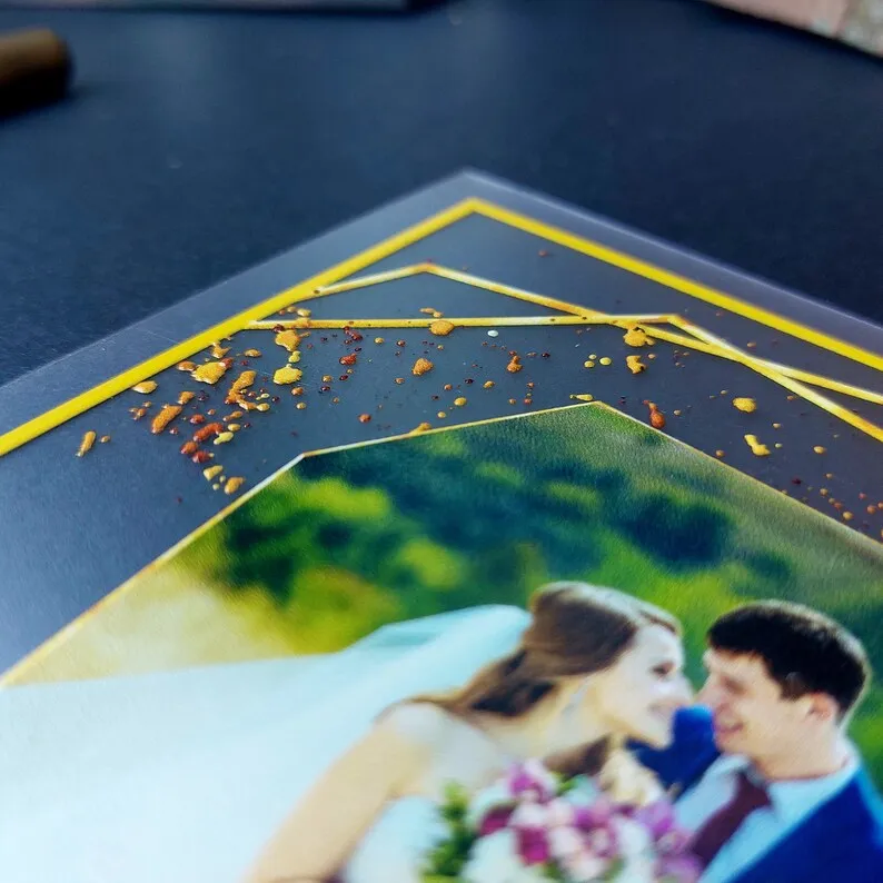 Новый продукт мусульманское белое приглашение на свадьбу роскошное свадебное с восковой печатью и сушеным цветком для Quinceanera