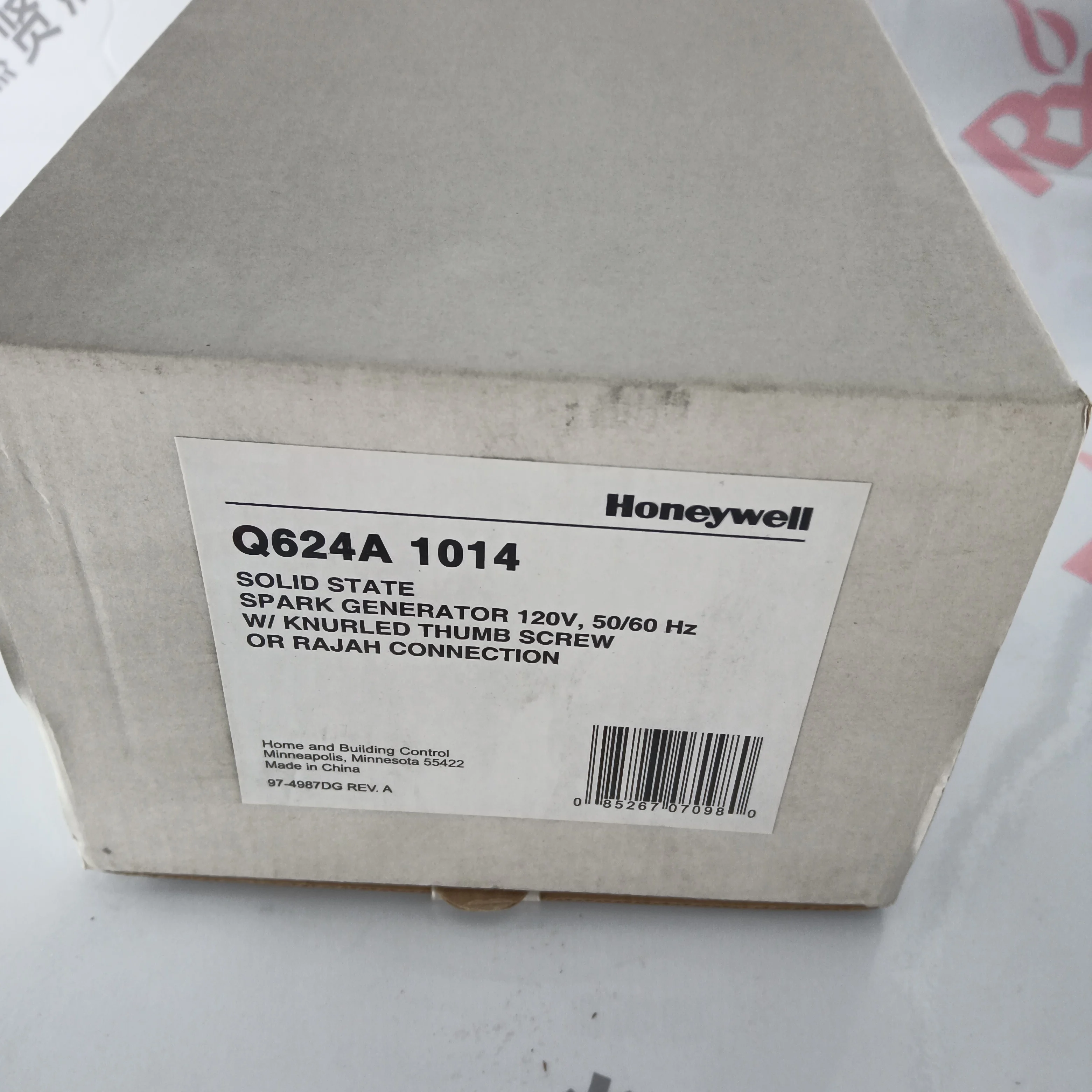 Honeywell Q624A1014 Ignition Transformer - Reliable Performance