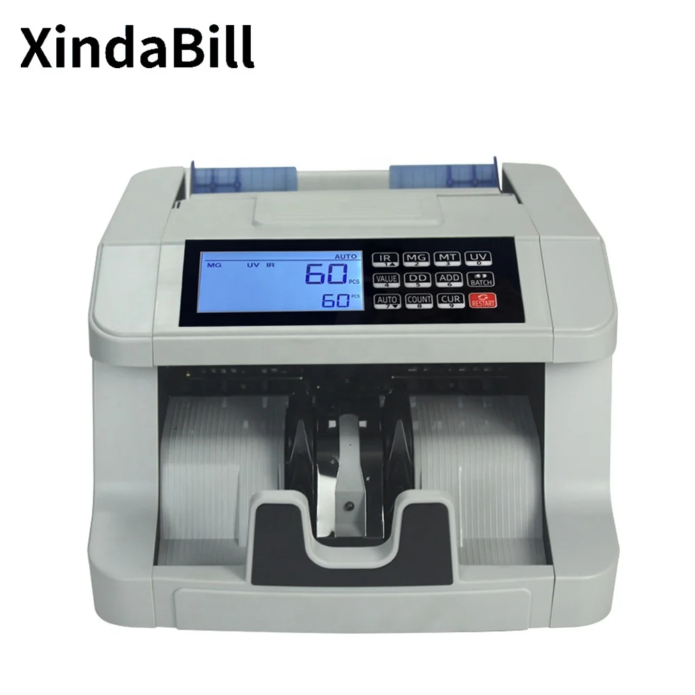 Счетчик банкнот 998D2 УФ/мг/ИК детектор для