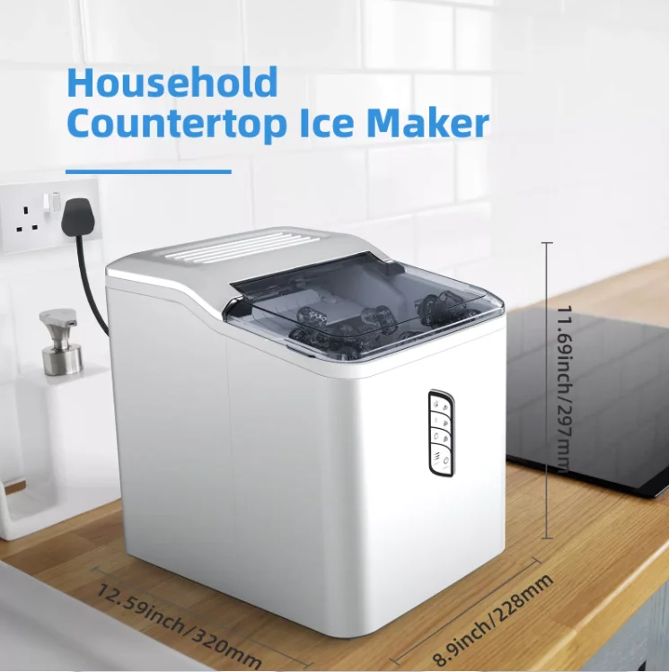 Dropship Ice Makers Countertop; Protable Ice Maker Machine With