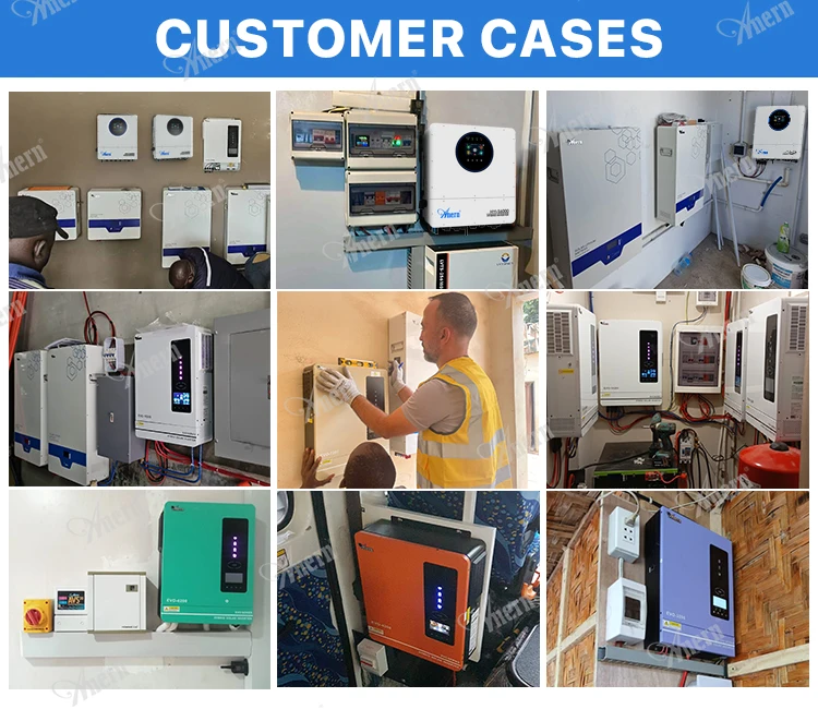 Anern MPPT OFF Grid on Grid Hybrid 7kw 8kw 10kw Solar Inverter
