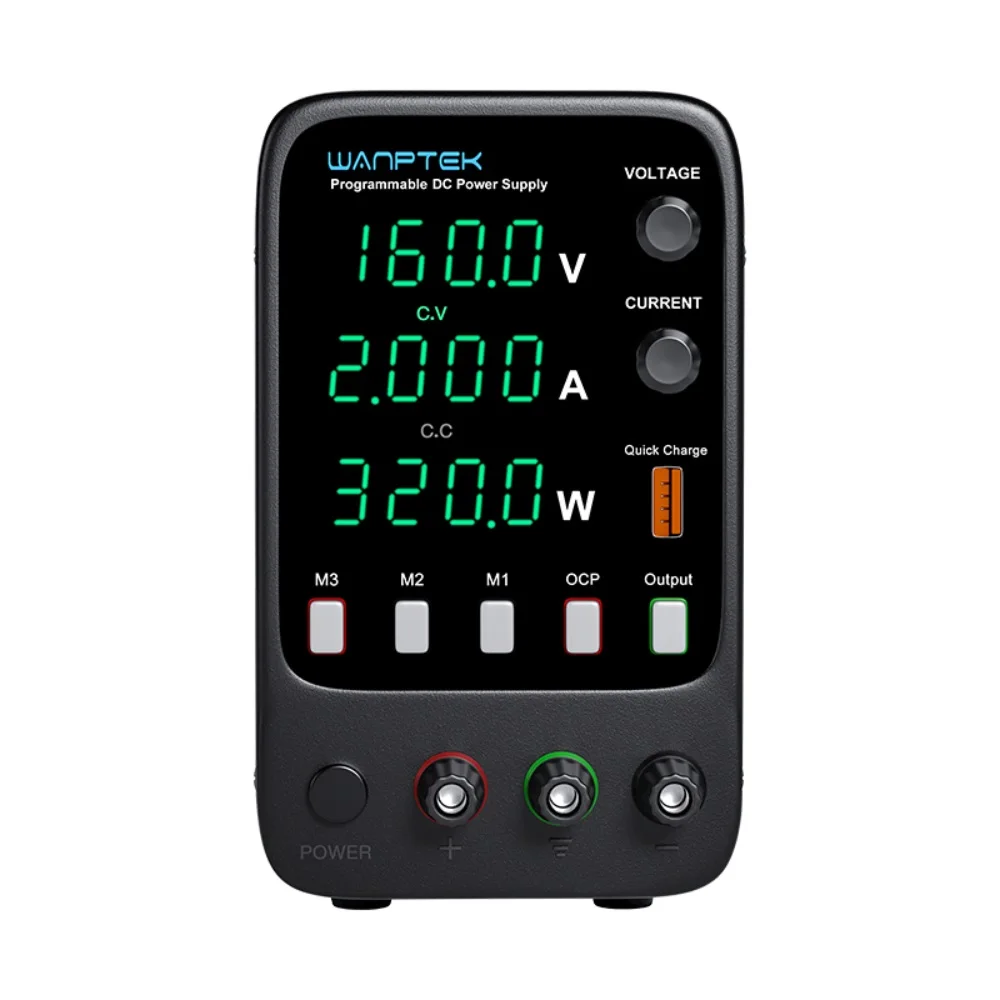 Wanptek Bench Dc Adjustable Power Supply,Dc Power Source,160v 2a 320w