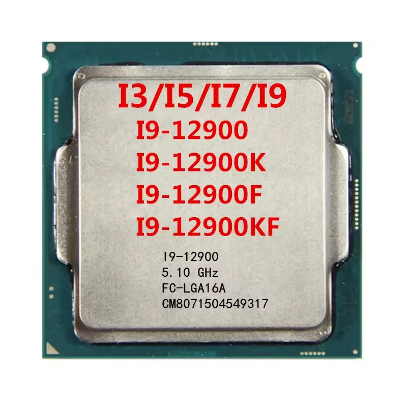 Factory Hot Selling Cpu Core I3 I5 I7 I9 Processor Original New Cpu I3 