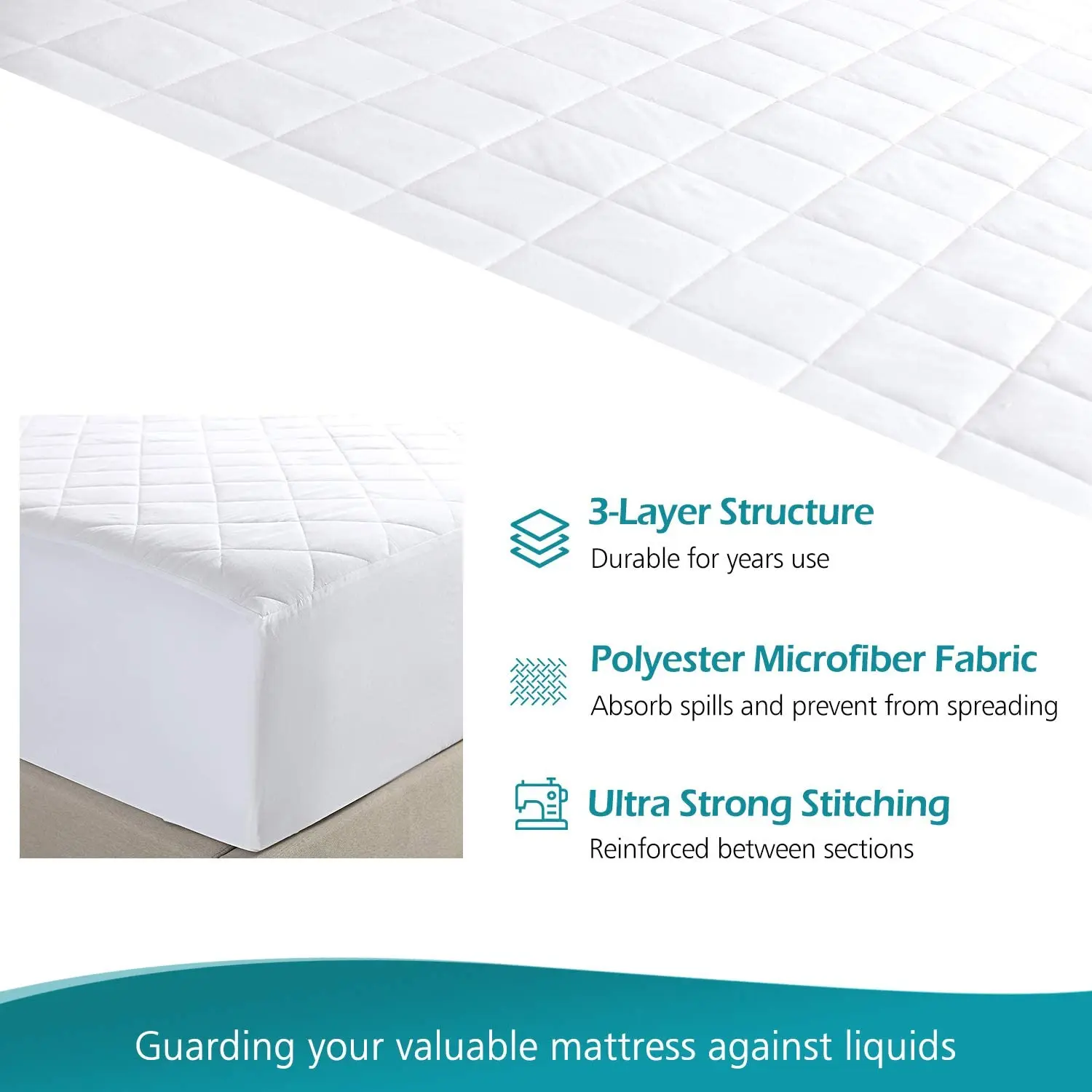 Wholesale Waterproof knitted cooling jacquard fabric baby mattress cover