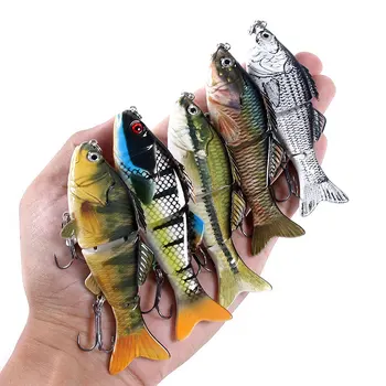 10cm Multi-jointed Fish Lure Bionic Hard Bait Cross-border Boxed Fishing Tackle Wholesale – Hard Lure – view 5