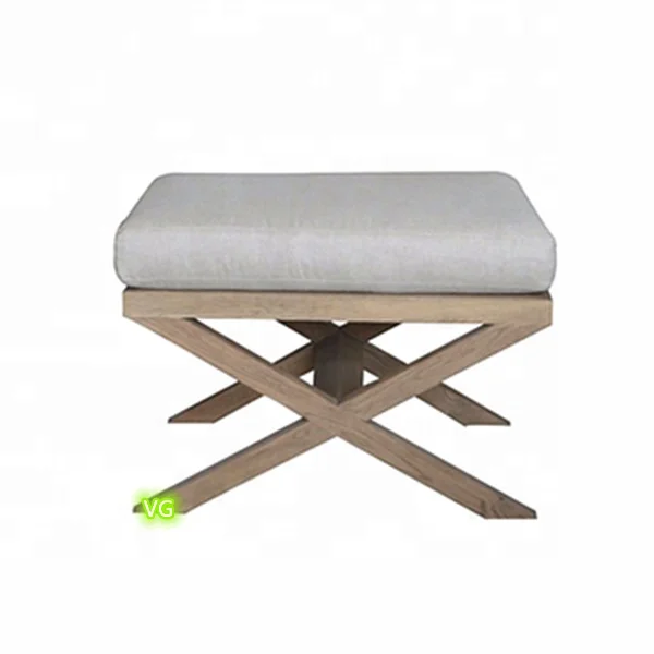 Квадратные X-образные деревянные ножки в французском стиле для гостиной и отеля