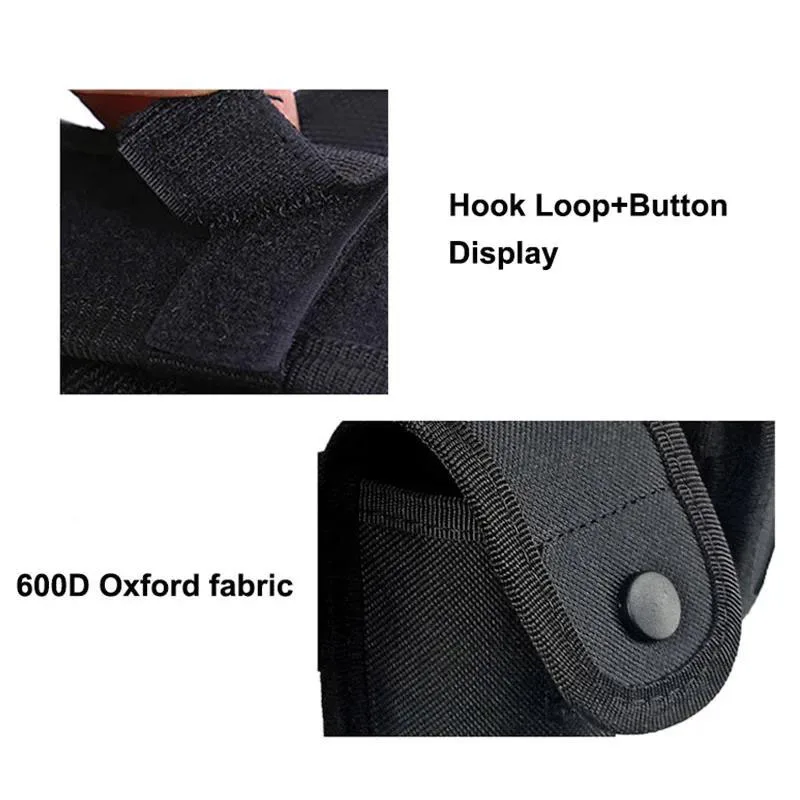 Adjustable Tactical Training Security Duty Belts Multifunctional Flashlight Pouch Sets Utility Belt Hunting Oxford Cloth Belt