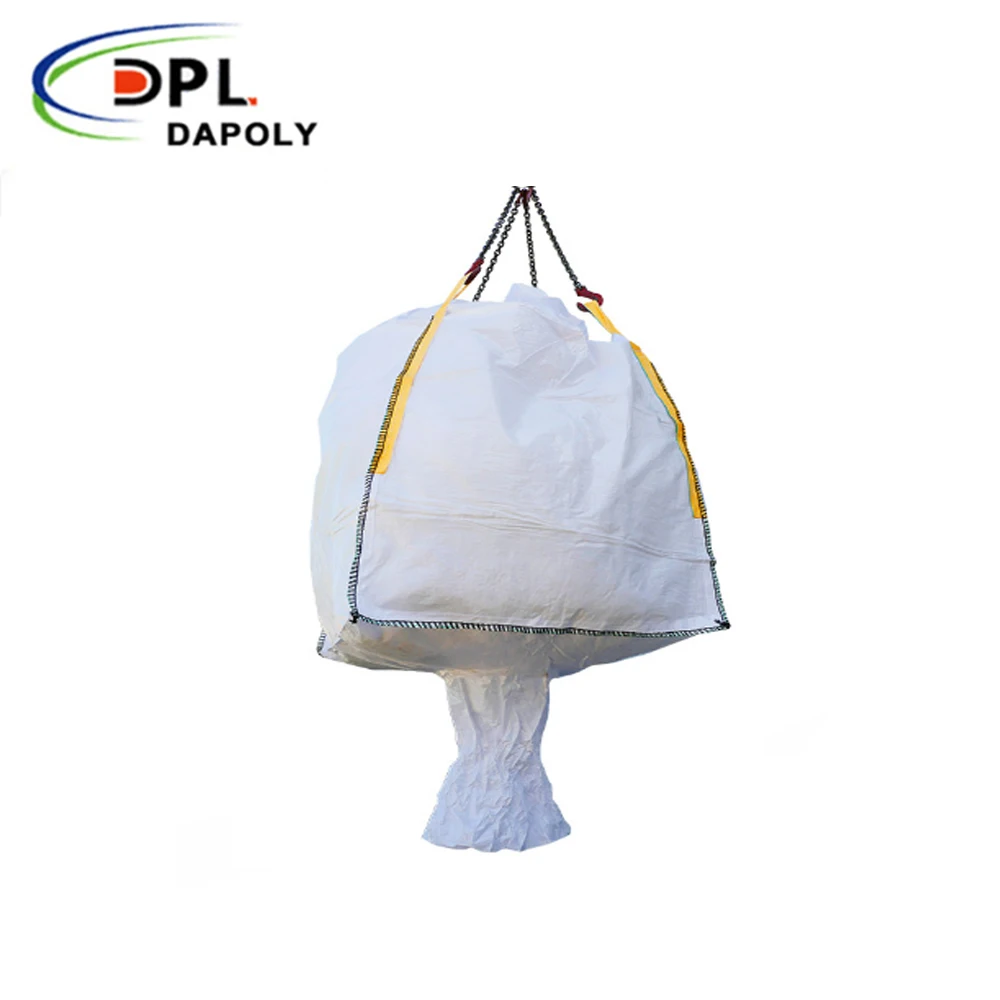 Dapoly Safety Factory 5003000kg Loading Weight Big Bags Jumbo China Pp