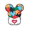 Autism - Red Heart Mickey