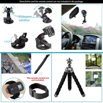 50 in 1 Camcorder Kit for Go Pro H Ero 9 8 7 6 5 4 3+ Action Camera Accessories detail image