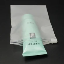 2026 Moq 100 Unit Custom Printed Logo PVC/EVA Plastic Matt clear Canvas Underwear Tote Frosted Zipper Bag for Clothing Packaging
