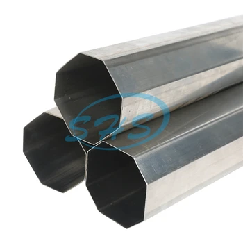 Stainless Special-shaped pipes octagon  tubes AISI 201 304 316L ss tube with mill finishing for gate extendable door