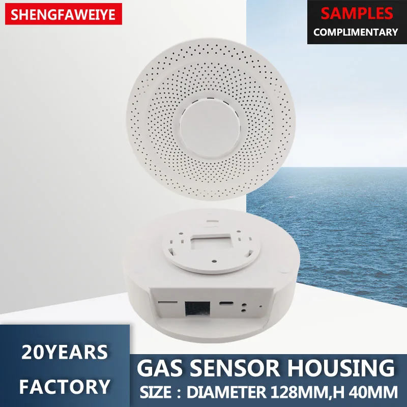 128*40 ABS Plastic Enclosure Wifi Controlled Electronic Device with Constant Temperature Humidity Sensor Harmful Gas Test