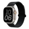 Negro carbón con negro (solo correa de reloj)