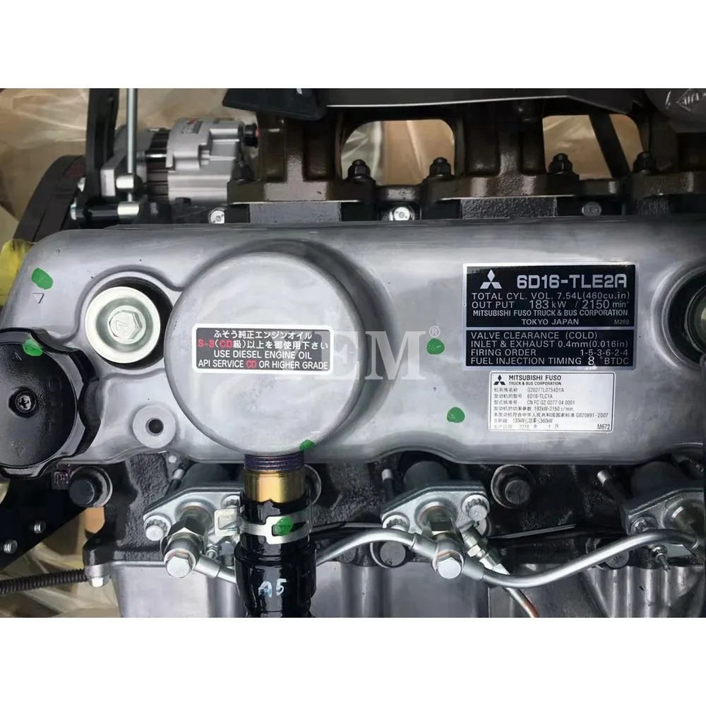 6D16 Complete Engine Assy for Mitsubishi Mechanical Parts