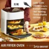 White 15L visible air fryer-US standard